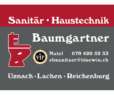 Logo Sanitär - Haustechnik Baumgartner | Partner System | Konstibau GmbH